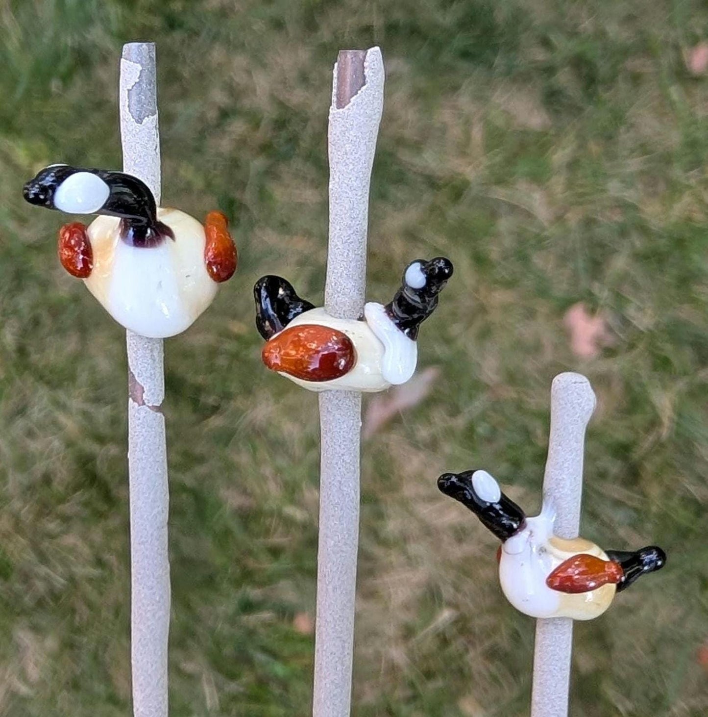 Lampworked Canadian Goose Necklace