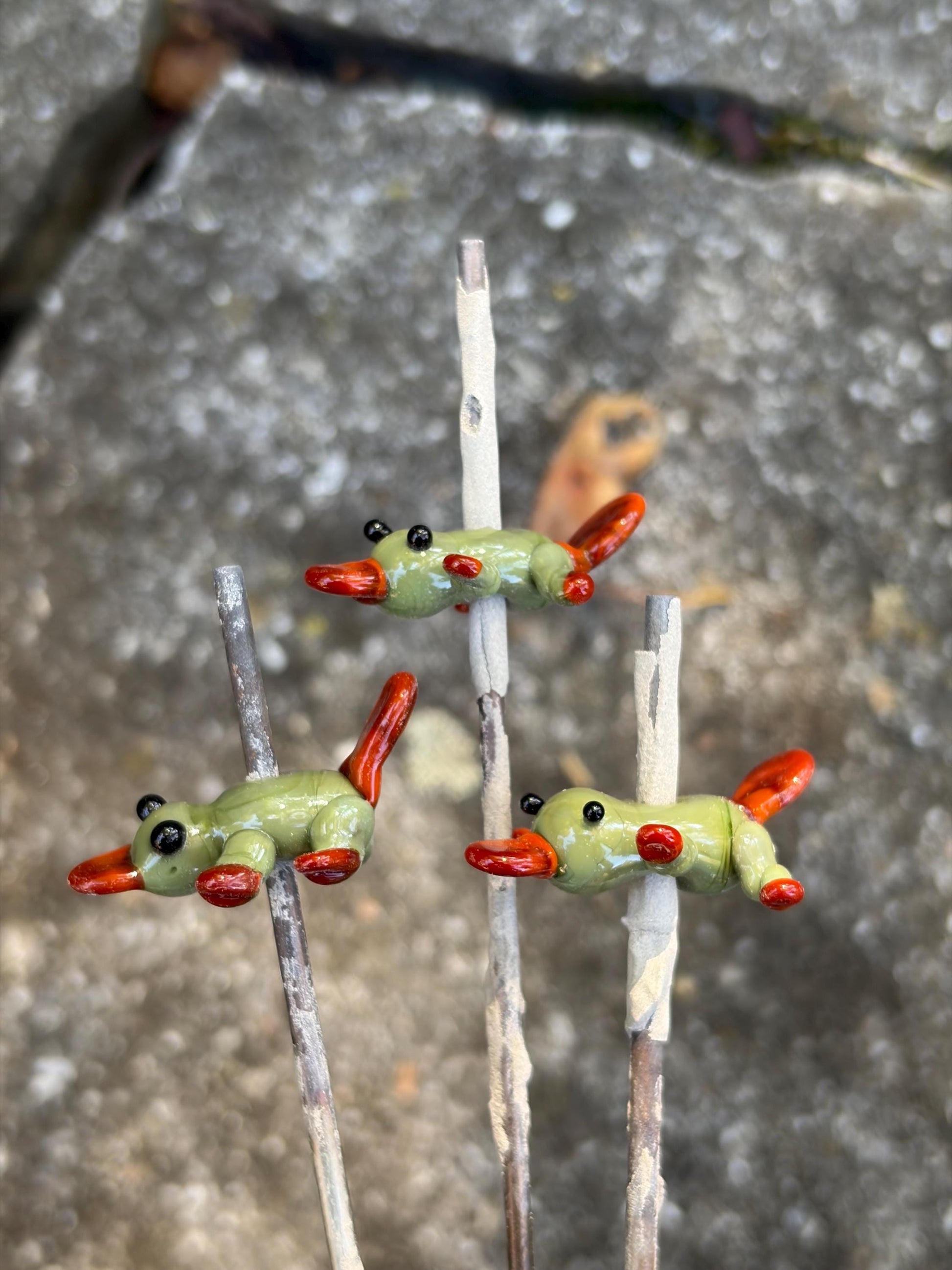 Lampworked Platypus Necklace