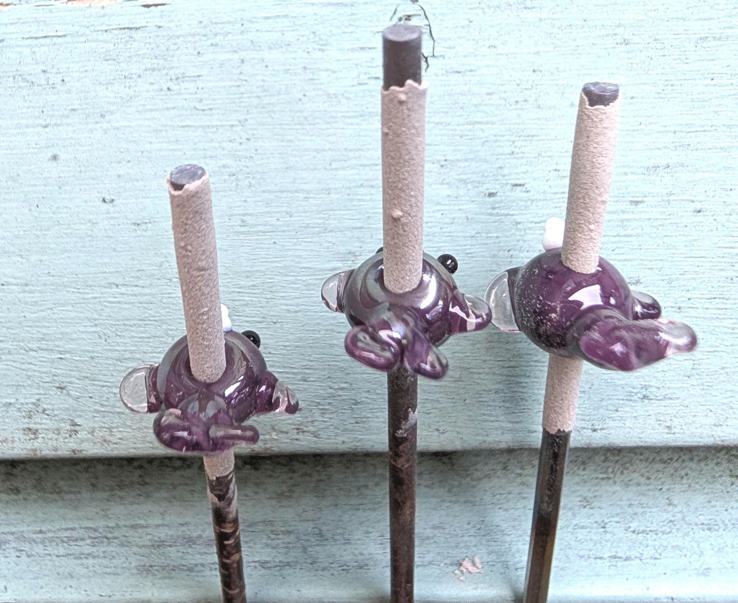 Lampworked Narwhal Necklace