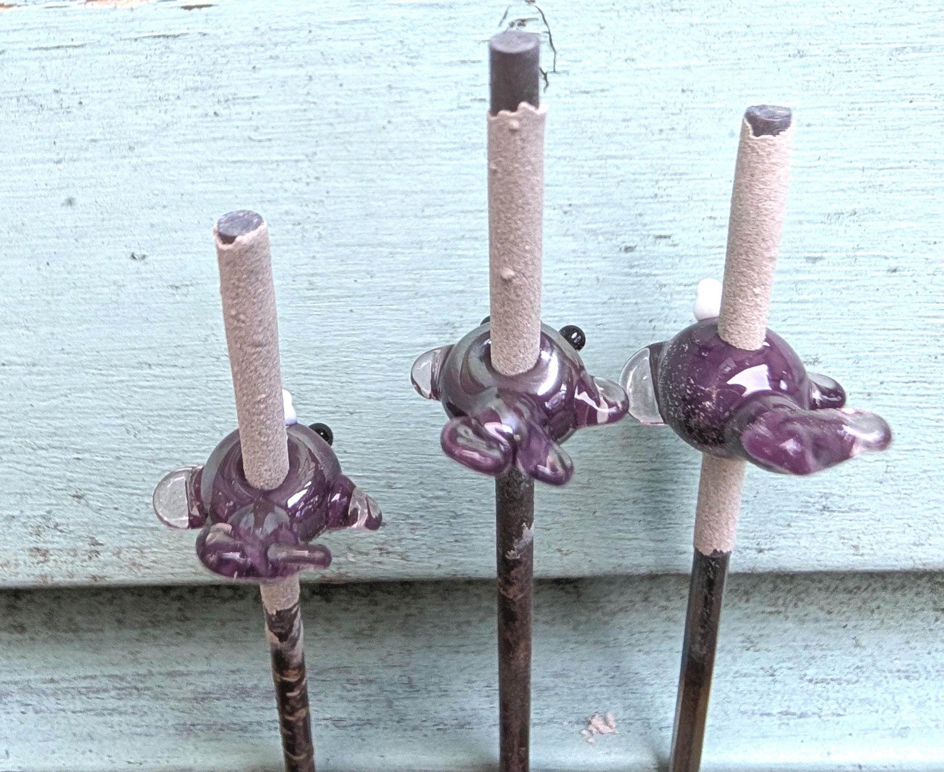 Lampworked Narwhal Necklace