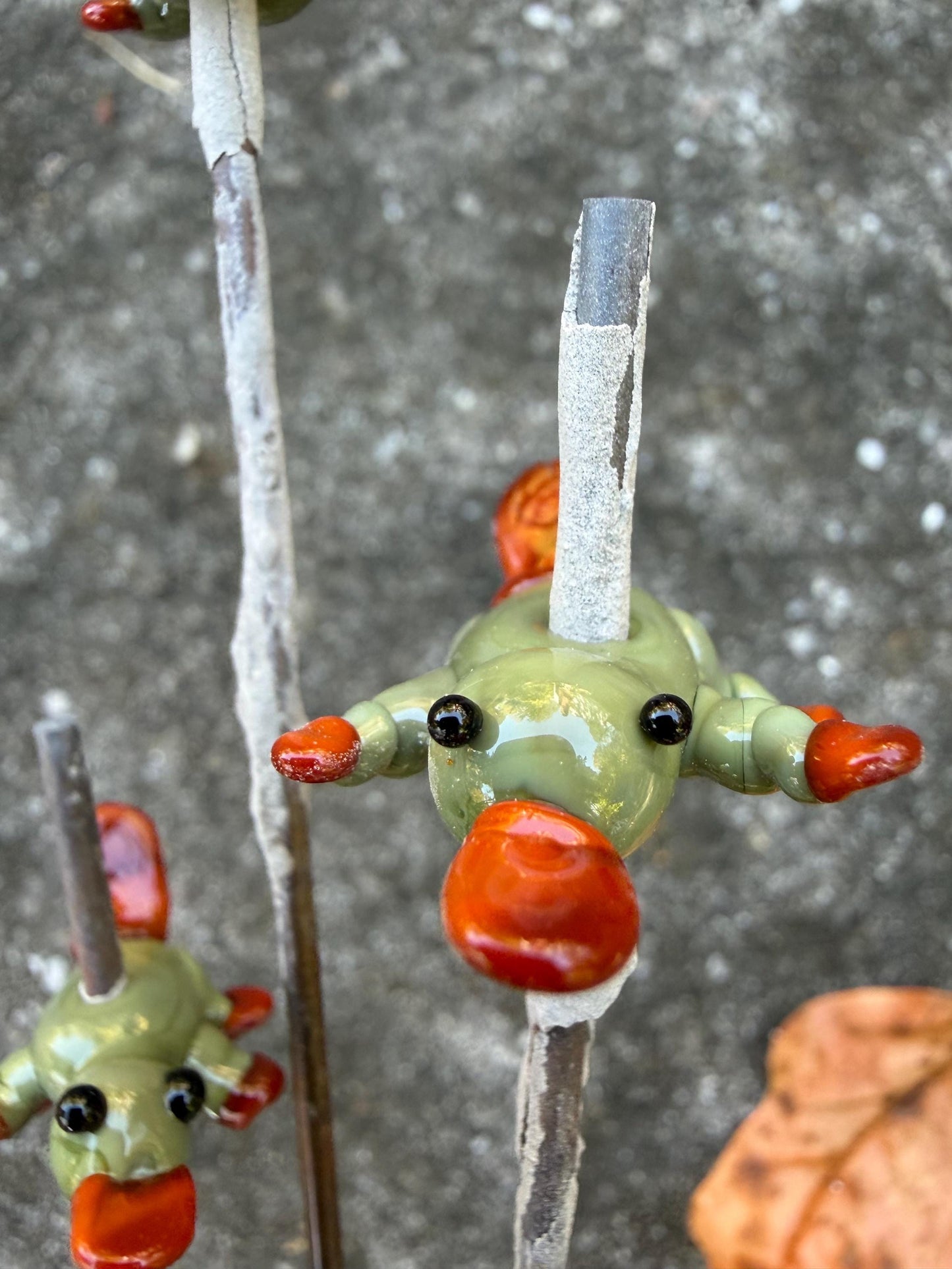 Lampworked Platypus Necklace