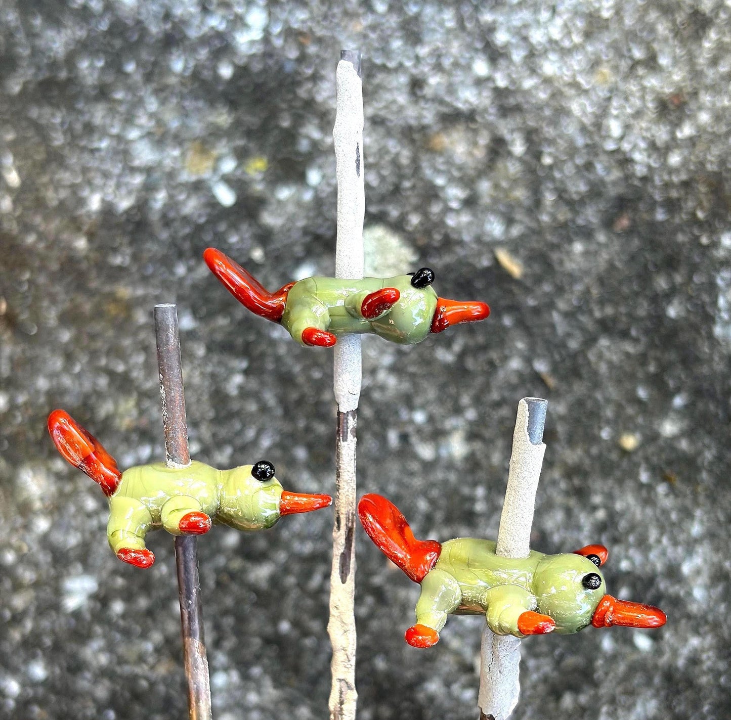 Lampworked Platypus Necklace
